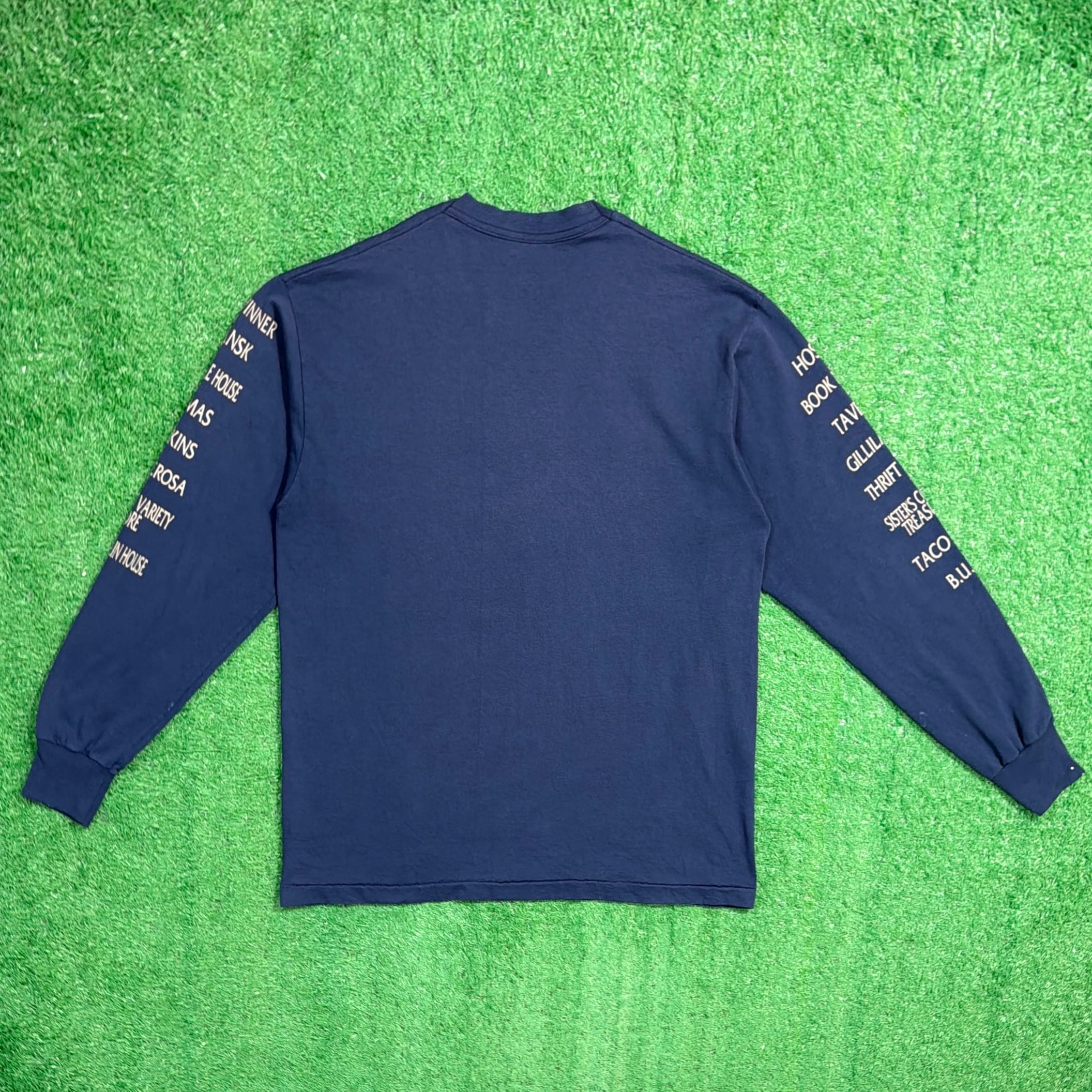 Men's】 90s フォレストガンプ パロディ 長袖Tシャツ / 90年代
