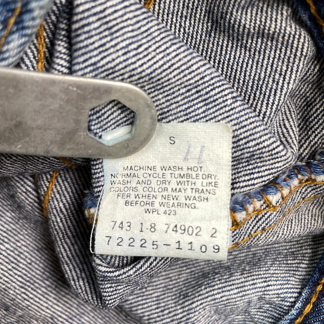 kids】80年代 USA製 Little Levi's 72225-1109 リトル リーバイス