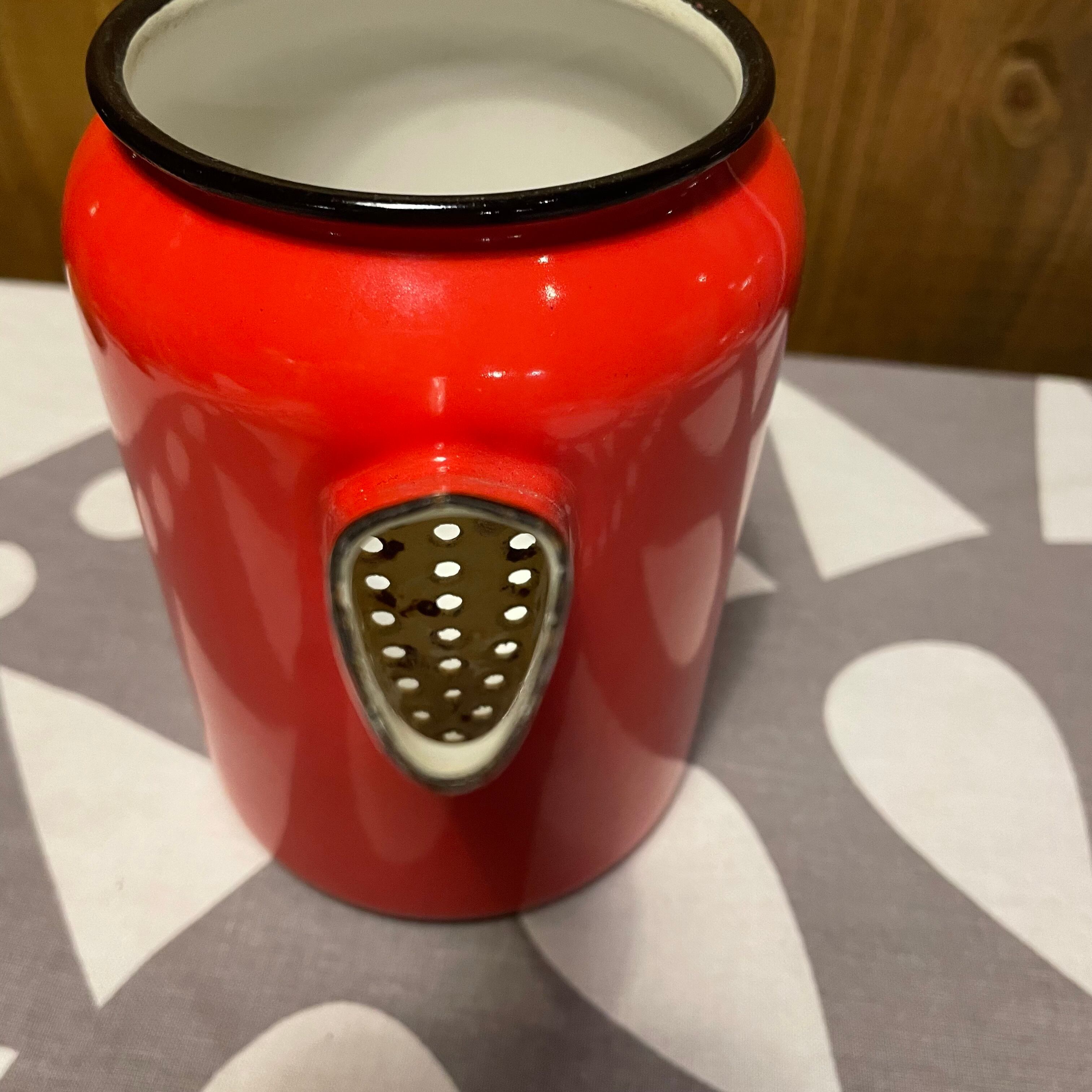 スウェーデン KOCKUMS コクムス ホーロー ケトル ヴィンテージ 赤 red