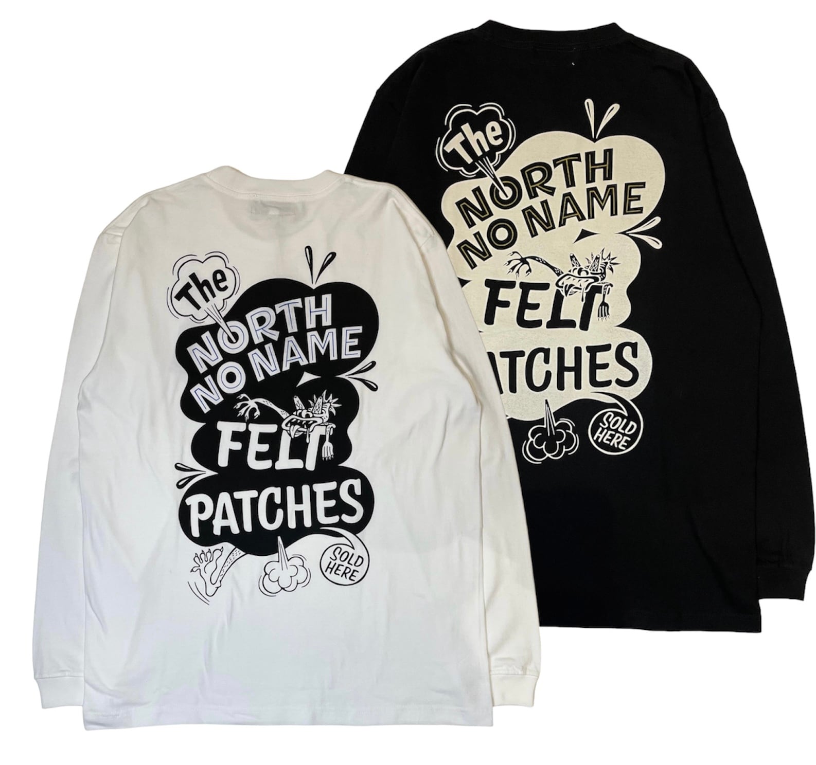 NORTH NO NAME【ノースノーネーム】NNN SIGN L/S グラフィック T