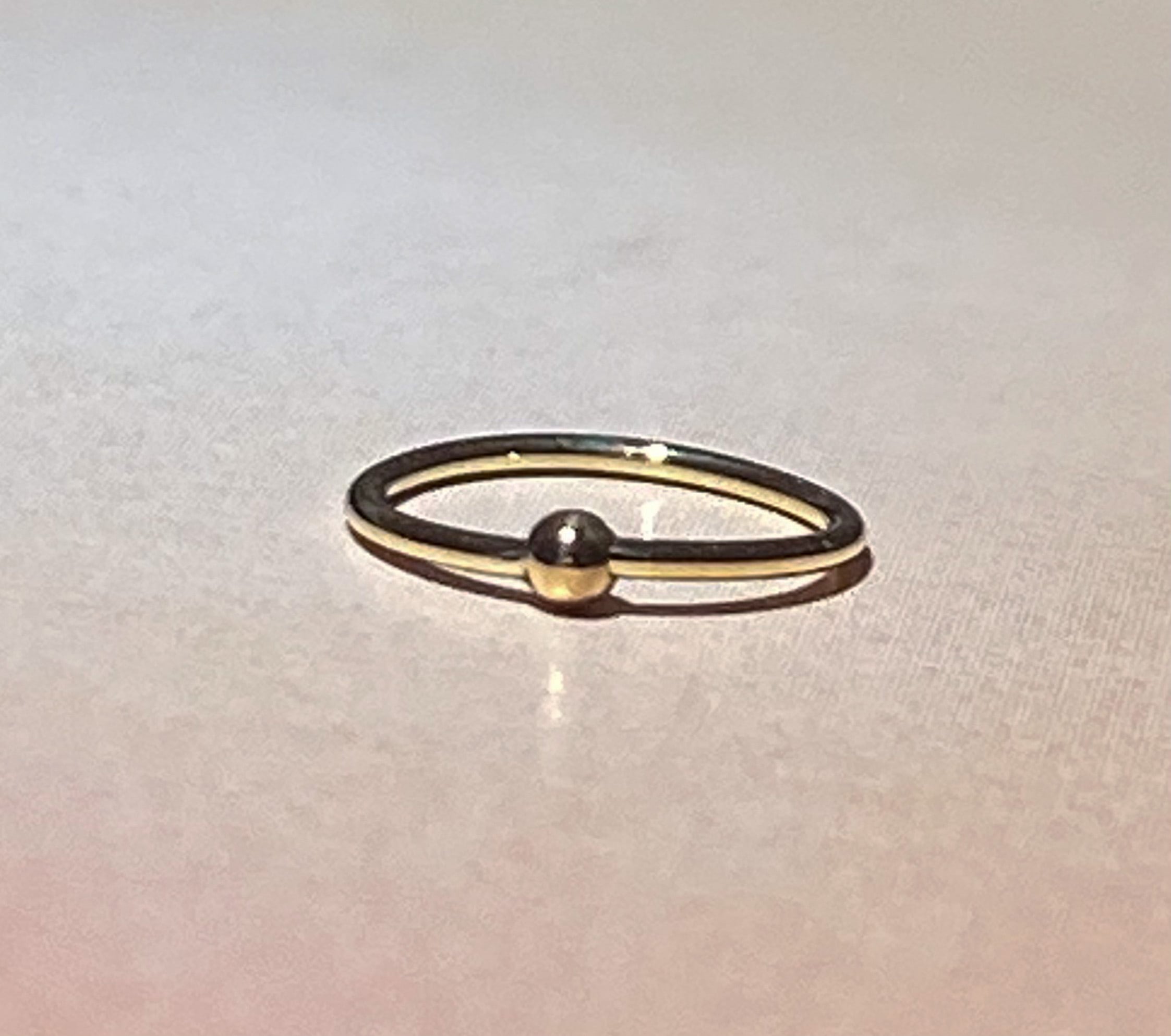 極細フープピアス hoop earring K18 YellowGold LJ21106P | LANIE