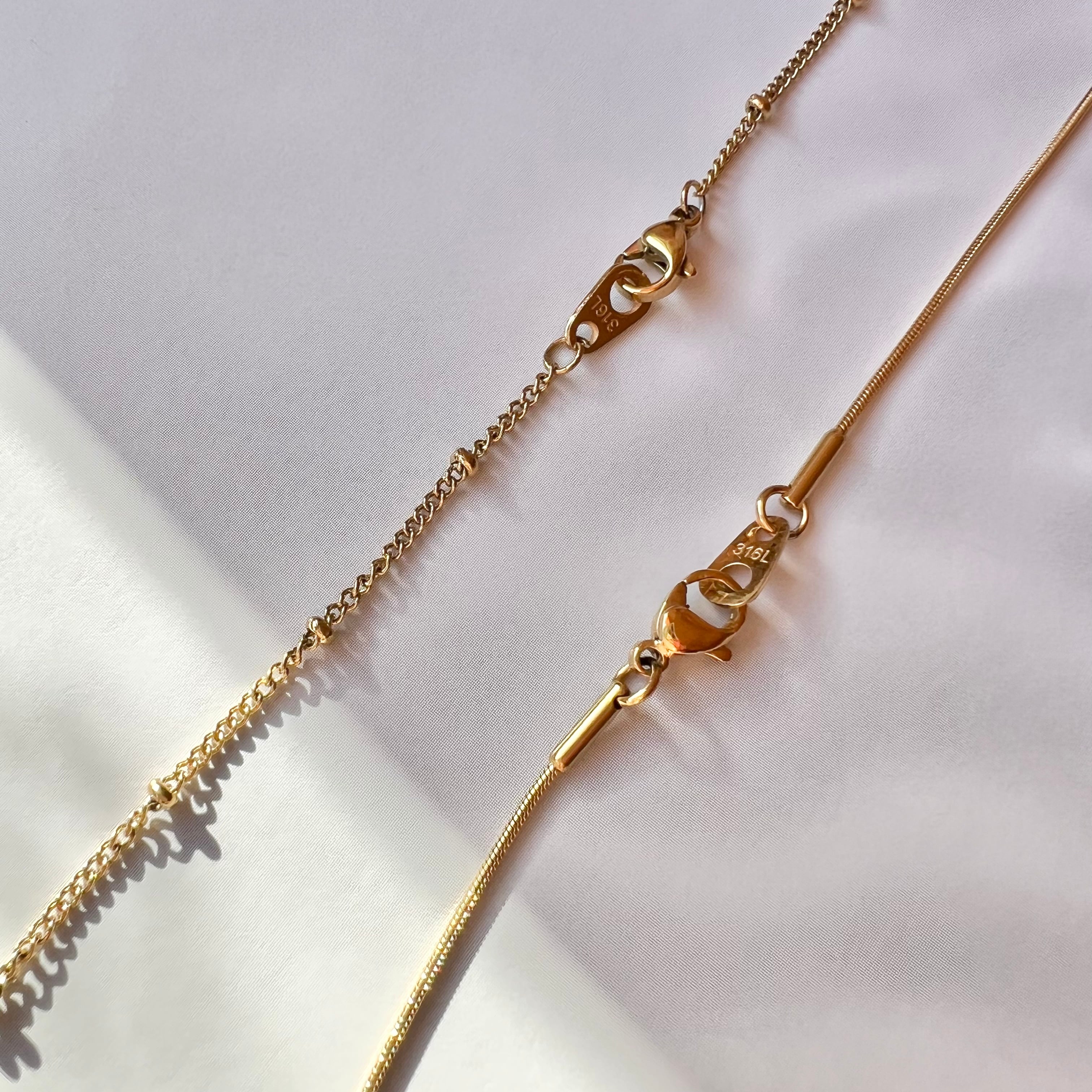 K18 ゴールド 12星座 コインネックレス ~ (E-しし座、50cm) 12星座ネックレス ゴールド