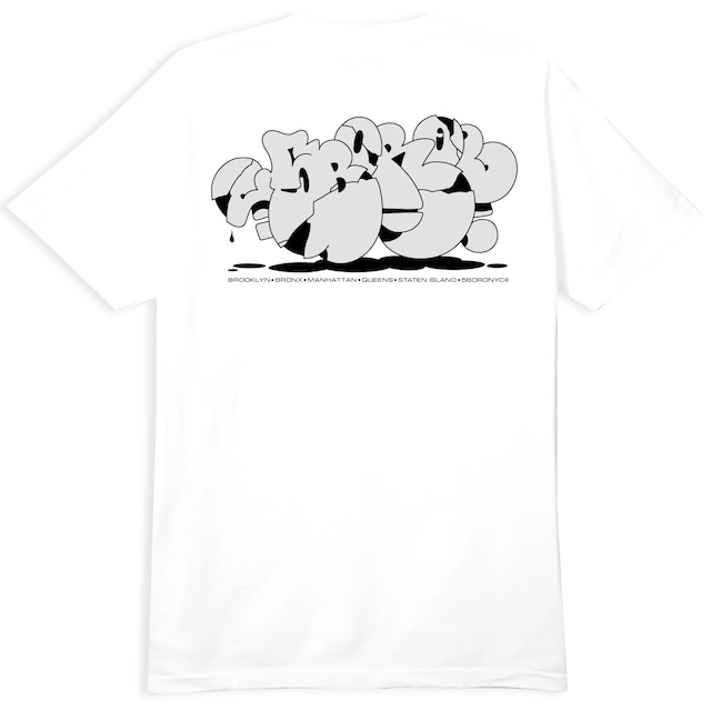 5BORO × SP-ONE CRACKLE TEE