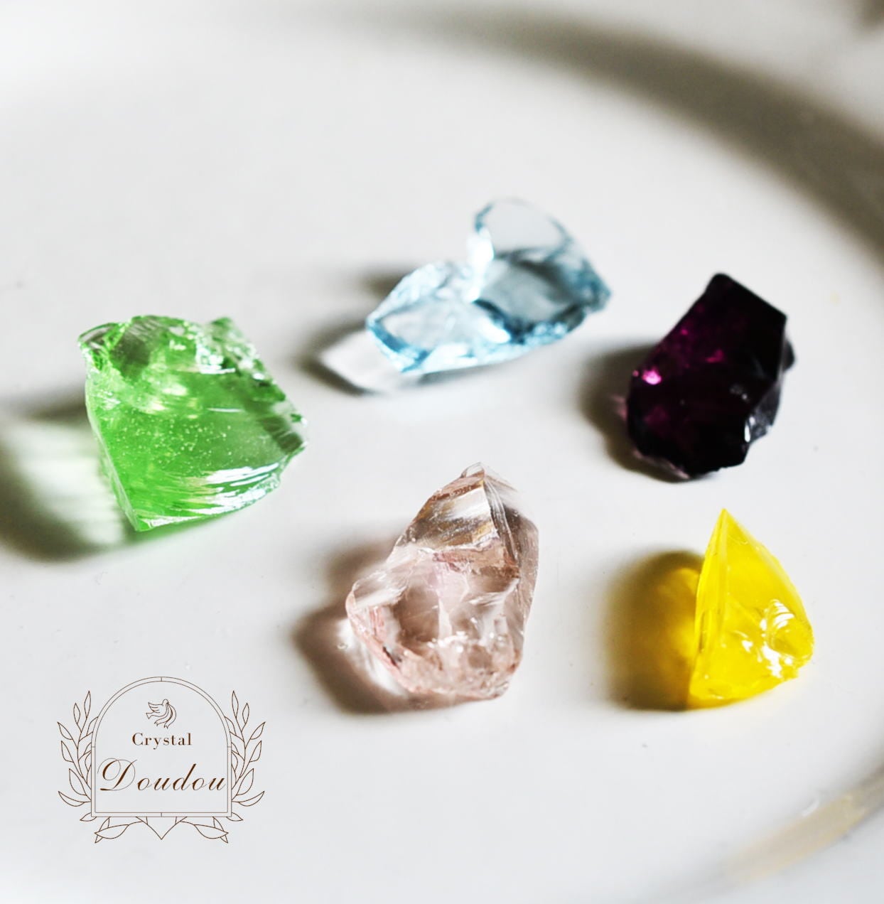 アンダラクリスタル　２６０８２８－２ アンダラクリスタル 美粒5つのセット〔sa3731〕 | Crystal doudou