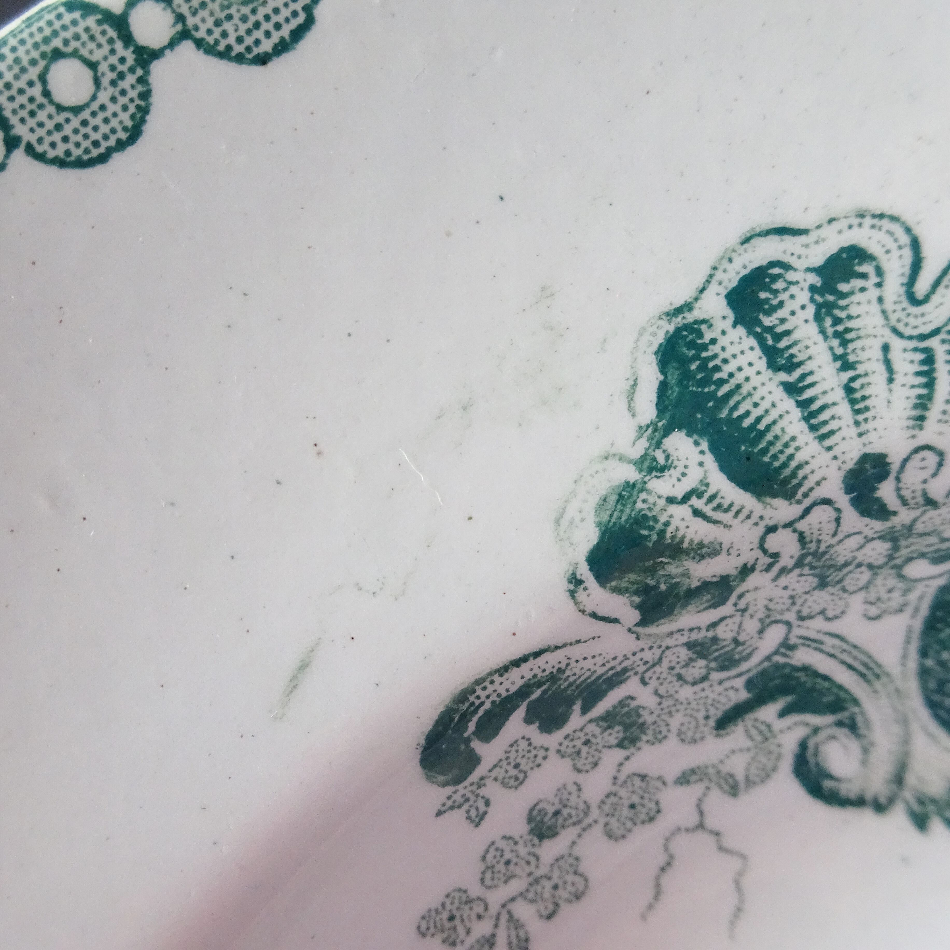 【 Épuisé 】Saint Amand modèle《TRIANON》assiette creuse (B)