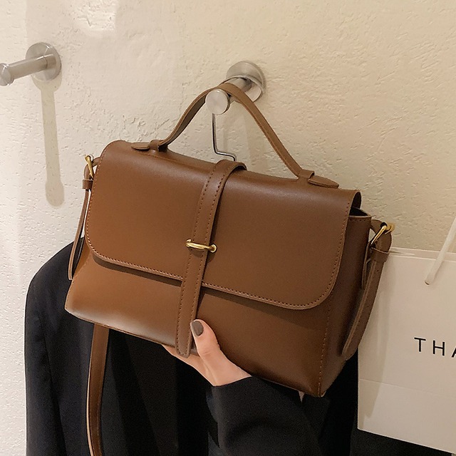 スタンダードオータムウィンター レトロ 秋物 冬物 スクウェア メッセンジャーバッグ Tiancai_Wing_Bag35280553083