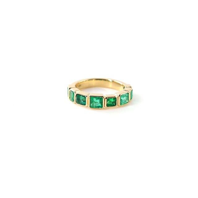 <NEW> Muse Emerald Eternity Ring(L)