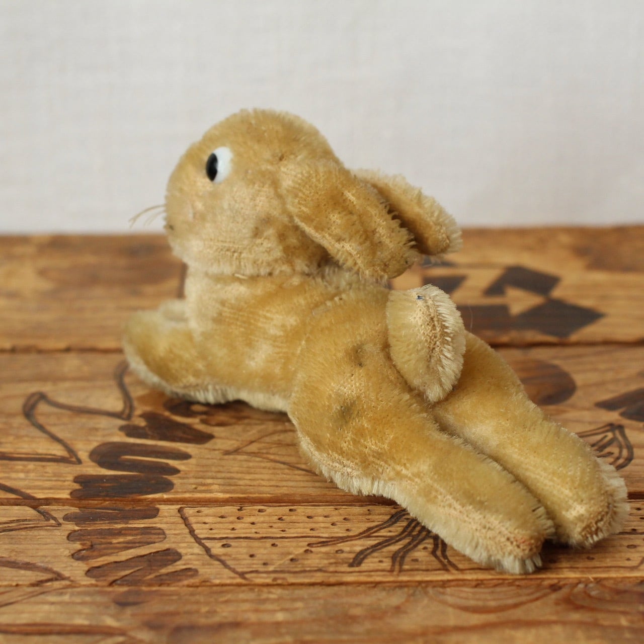 285]アンティーク/ヴィンテージ シュタイフ 横になったうさぎ