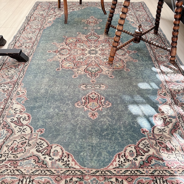 トルコ ヴィンテージラグ TR010 | イスパルタ | 123cm × 206cm