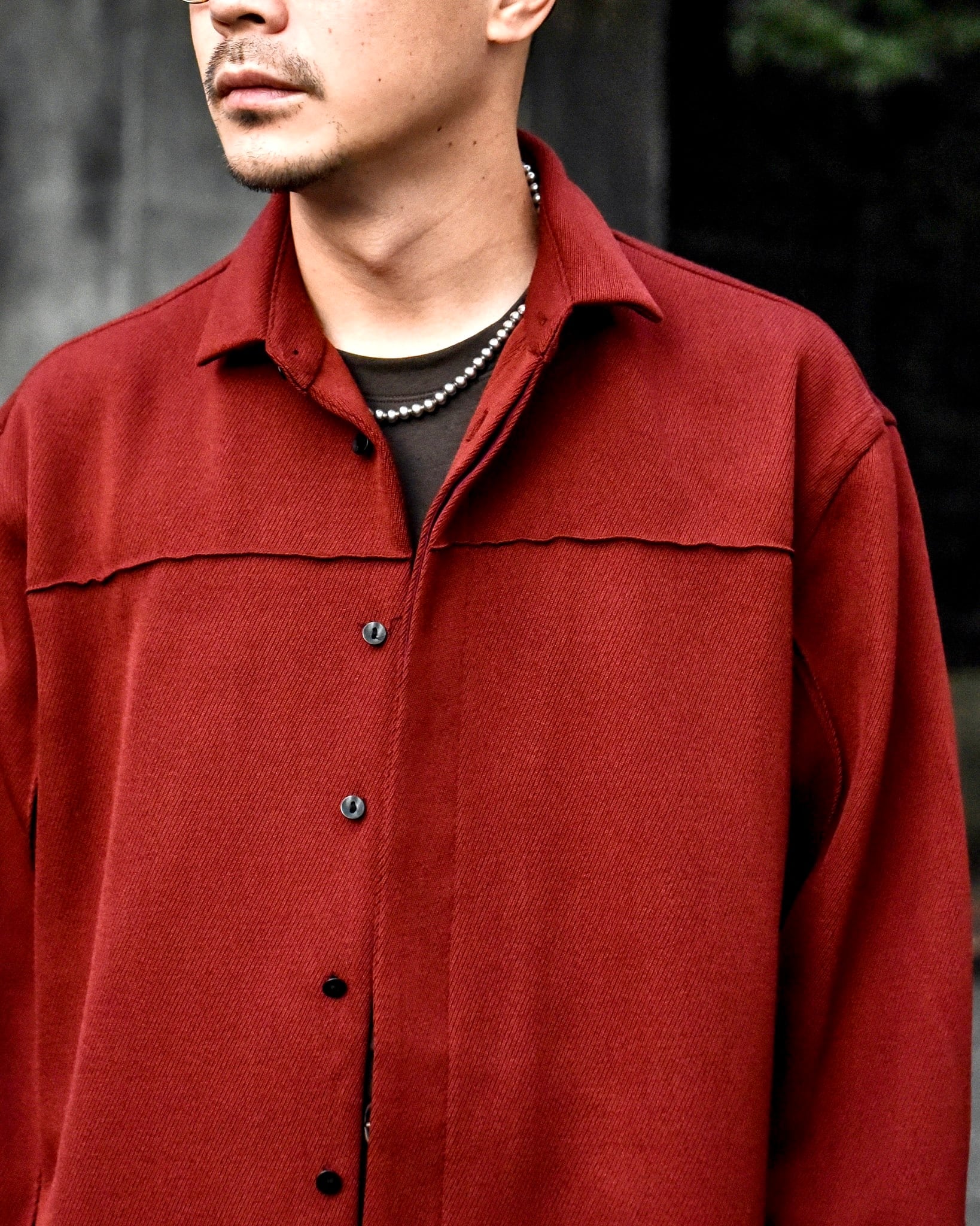 Omar Afridi - Wool Shirt Coat (size-S) ¥32000+tax | KODONA in the