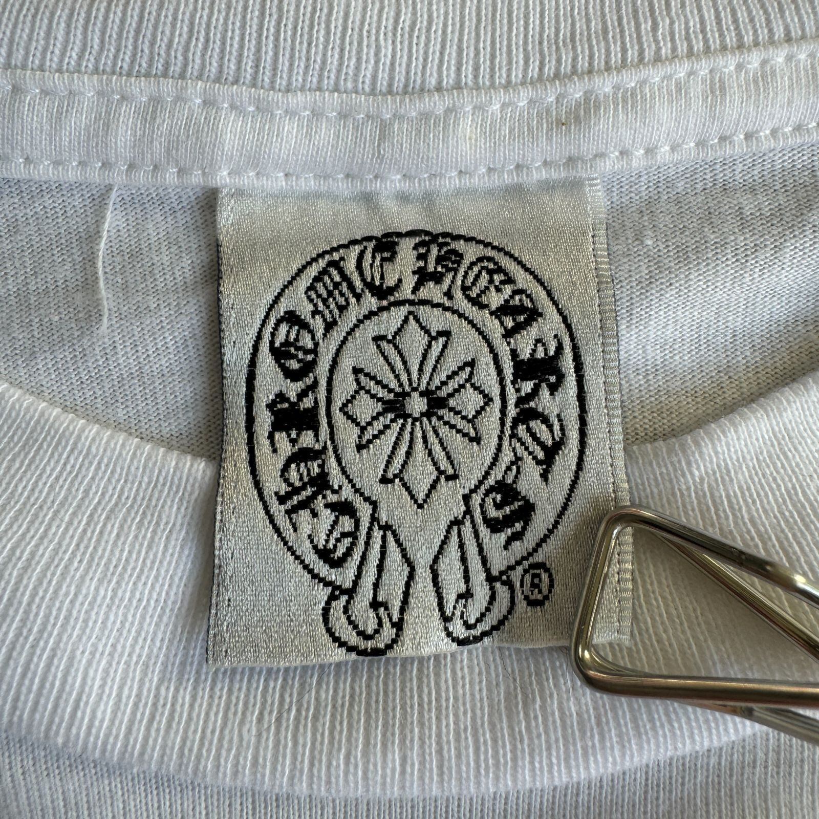90s-00s OLD CHROME HEARTS Tバー CHクロス ホースシュー ポケット