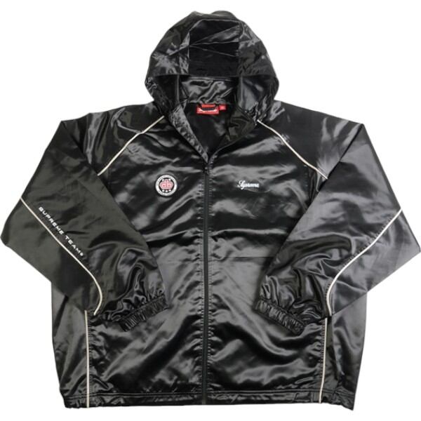Size【XL】 SUPREME シュプリーム 24SS Satin Hooded Track Jacket 