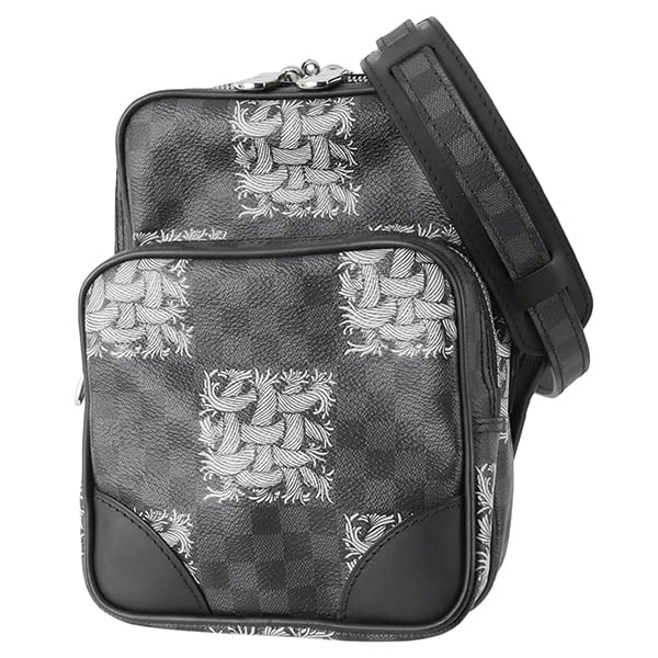 Used LOUIS VUITTON ルイヴィトン ショルダーバッグ アマゾン クリストファーネメス ダミエグラフィット ロープ ミニバッグ N48239 メンズ 中古美品