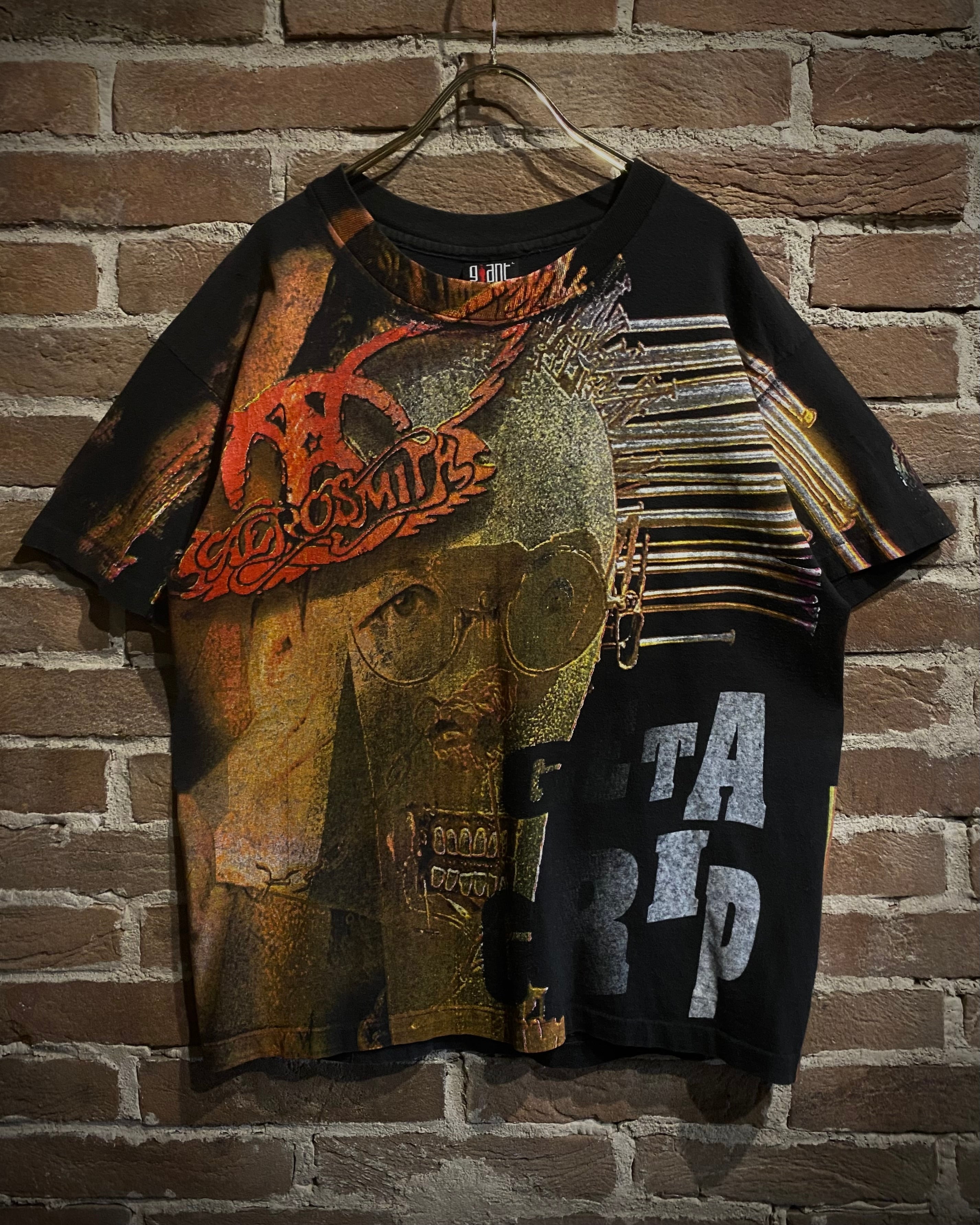 90'S AEROSMITH GET A GRIP TEE エアロスミス tシャツ(【Caka 90'S AEROSMITH GET A GRIP TEE エアロスミス tシャツ(【Caka