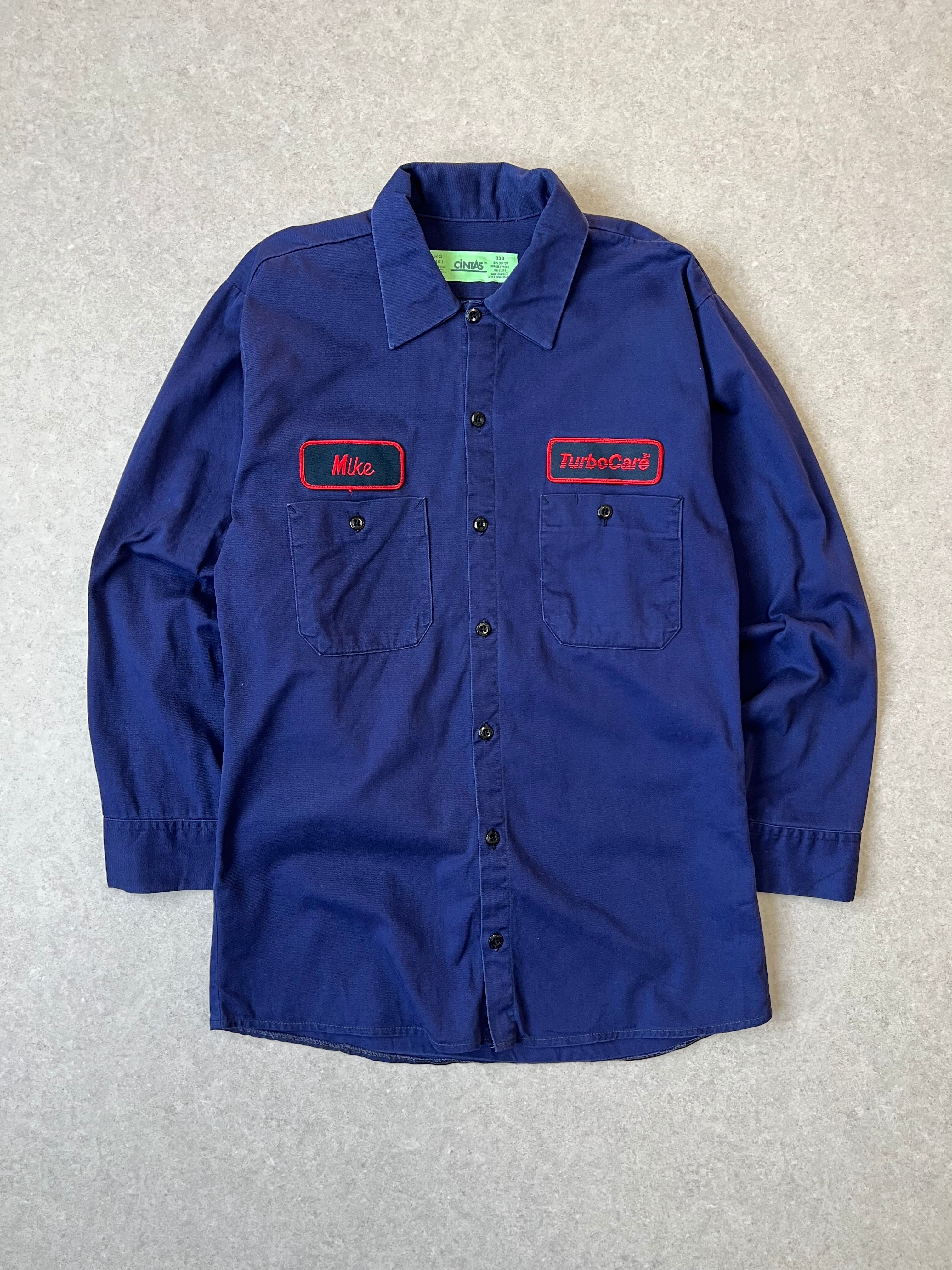 nonnotte draping shirt type A blue granite | Pay ID