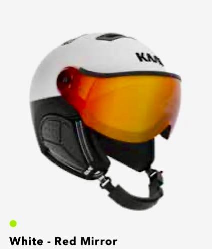 KASK バイザー付きスキーヘルメット / ELITE / 340 - Carbon - BLK