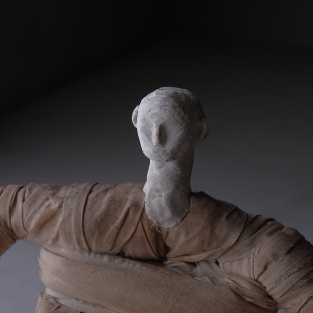 Plaster statue