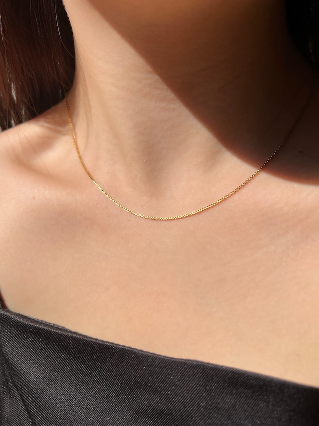 1.1mm venetian chain necklace