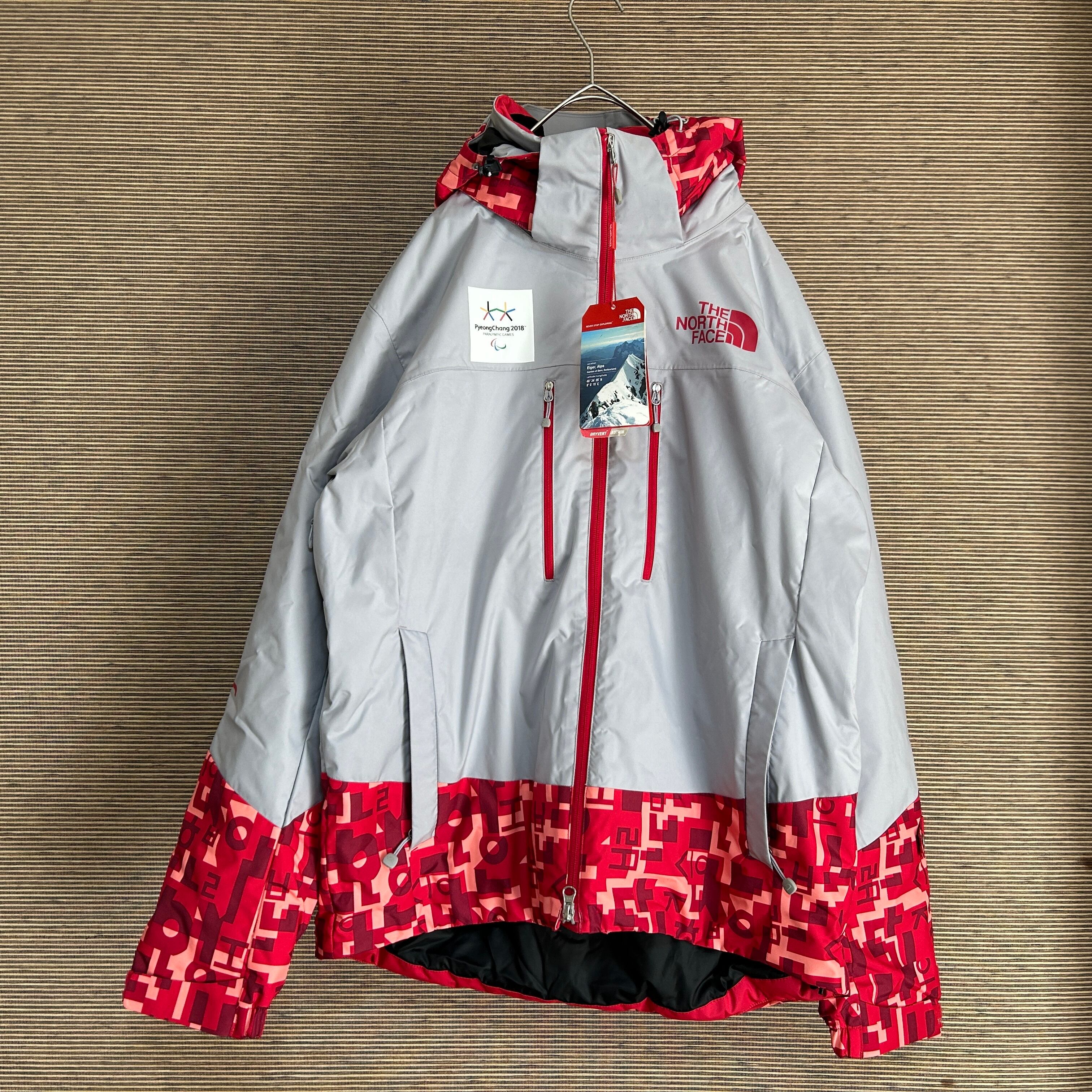 【ノースフェイス】未使用品スキーウエア　スノボウエア　平昌オリンピックE3 ノースフェイス 未使用品スキーウエア スノボウエア 平昌オリンピック