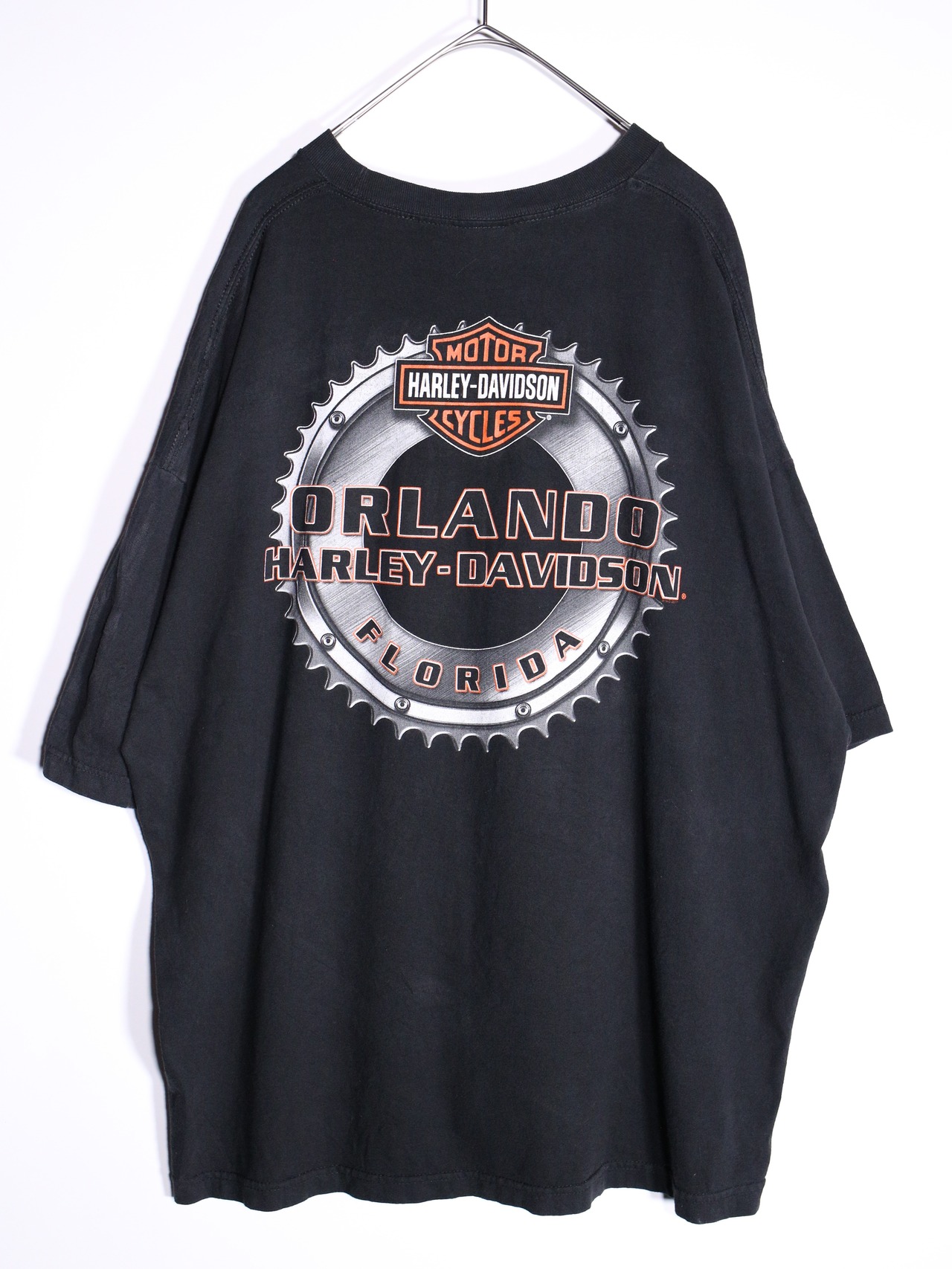 "Harley-Davidson" XXXL over size front and back print tee - 14