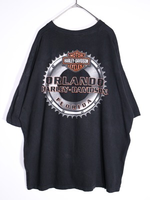 "Harley-Davidson" XXXL over size front and back print tee