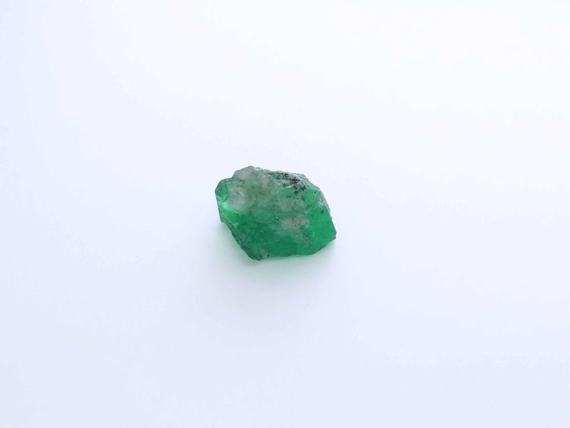 505299 ﾋﾟﾀ鉱山産ｴﾒﾗﾙﾄﾞ原石 2.57ct | カピルのお店 デルミリオーレ