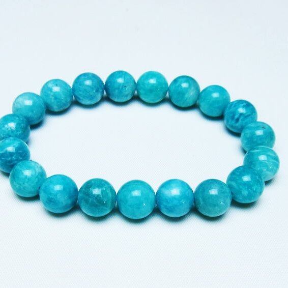 アマゾナイト ブレスレット 11mm 一点物 メール便可 [M便 1/10] 111-47768