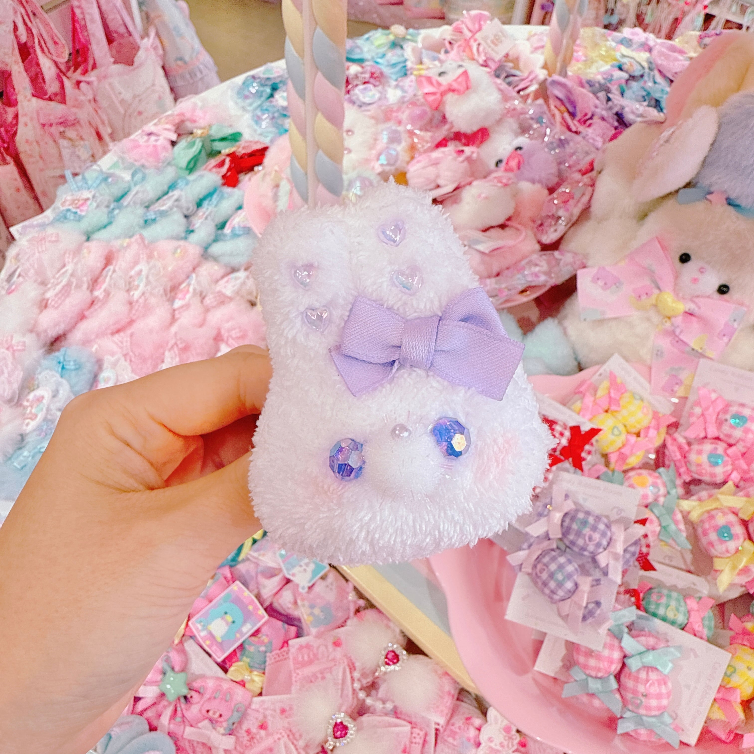 【A4】94-18ぬいぐるみヘアゴム