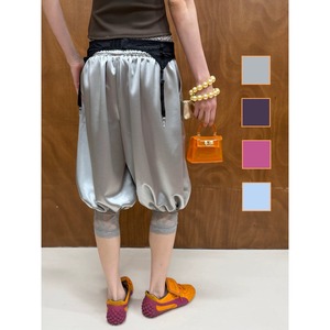 [nit alcove] silk-textured boxing pants