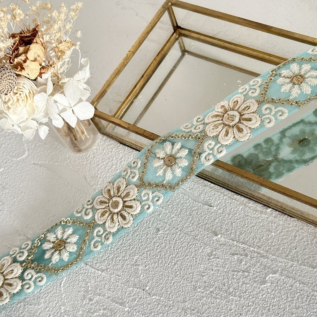 ロール販売＊ | インド刺繍リボン専門店Rino Ribbon