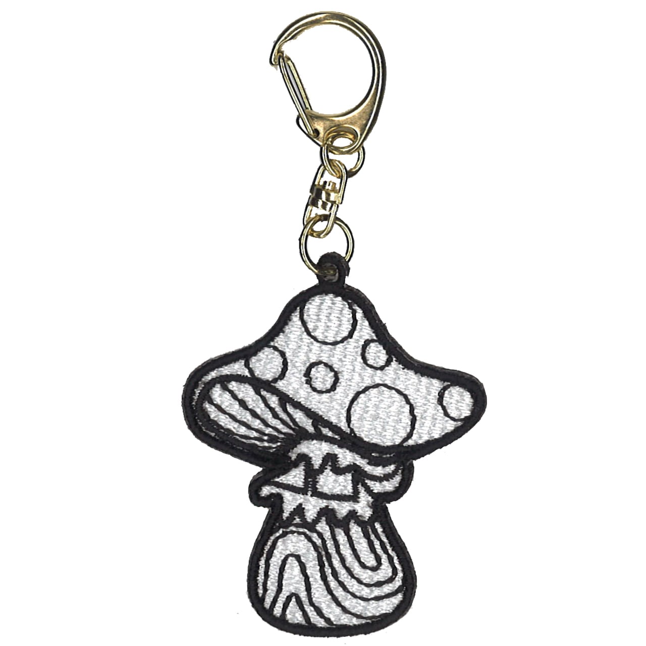 きのこ』ペンでぬりぬりししゅうキーホルダー | ALFUN