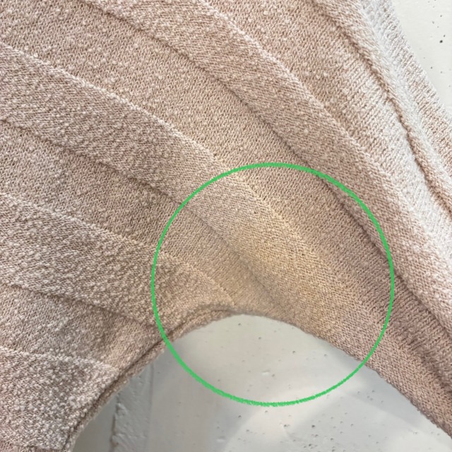 50's beige chenille wool jeweled cardigan & skirt set