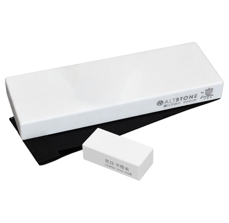 ALTSTONE 凛 #120 不吸水ver. 名倉砥石、滑止めマット 付き】 硬口で
