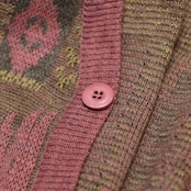 design acryl cardigan