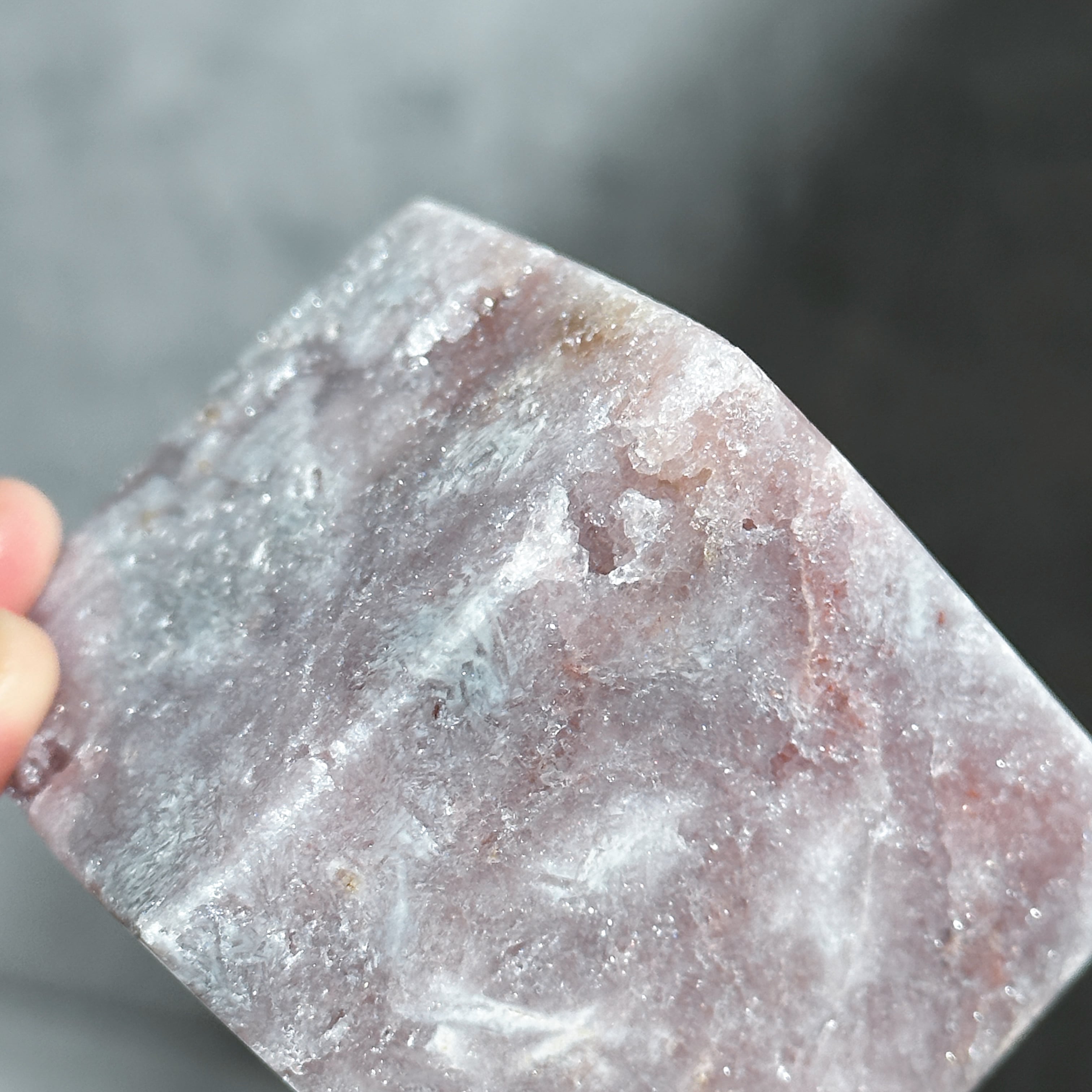 ハイクオリティ】ピンクアメジストキューブ04◇ Pink Amethyst