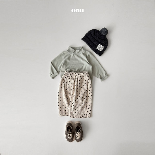 【予約】Basic Half Turtleneck Tee