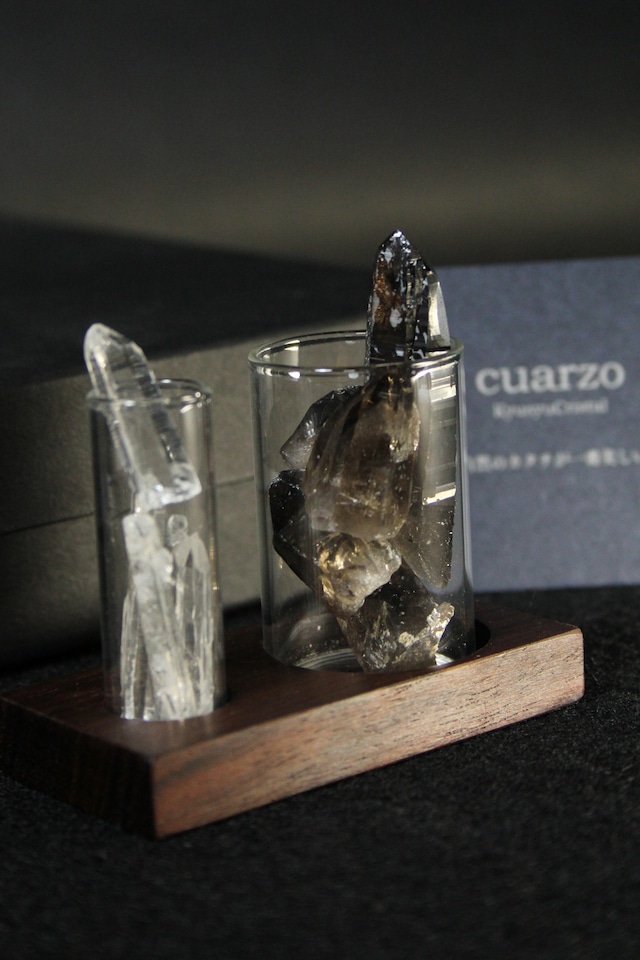 【911】宮崎クリスタル&スモーキー 試験管セット