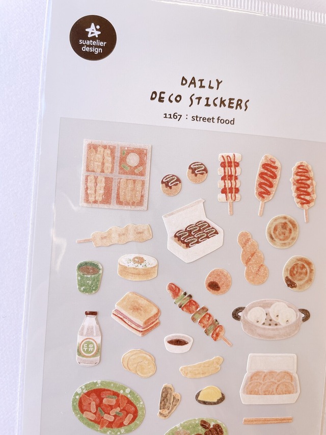 スワテリエ　ステッカー　Street food