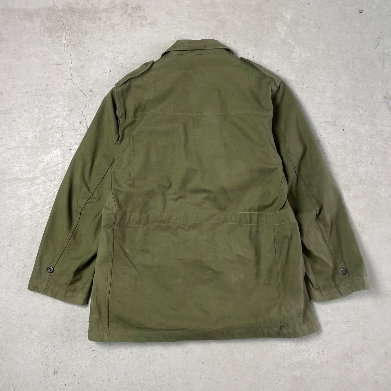 40sフレンチミリタリーM47フィールドジャケットカバーオールビンテージ古着 40年代 フランス軍 M-47 フィールドジャケット 前期型後期 ユーロ
