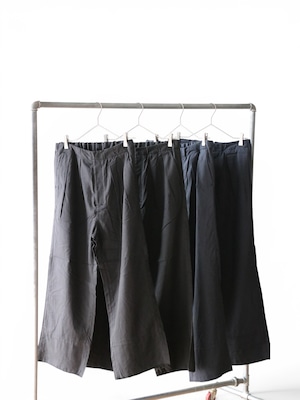 Ancellm -L/C TUCK EASY PANTS- / ANC-PT150 / アンセルム リヨセルコットン タックイージーパンツ