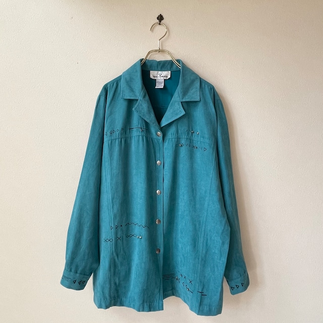 ERIN LONDON 2000s Design Shirt Jacket AD96