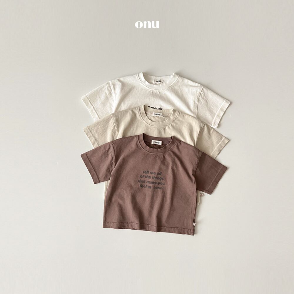 【予約】Lettering Short-Sleeve T-Shirt