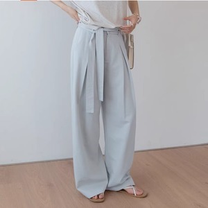 waist tie tuck pants 14336
