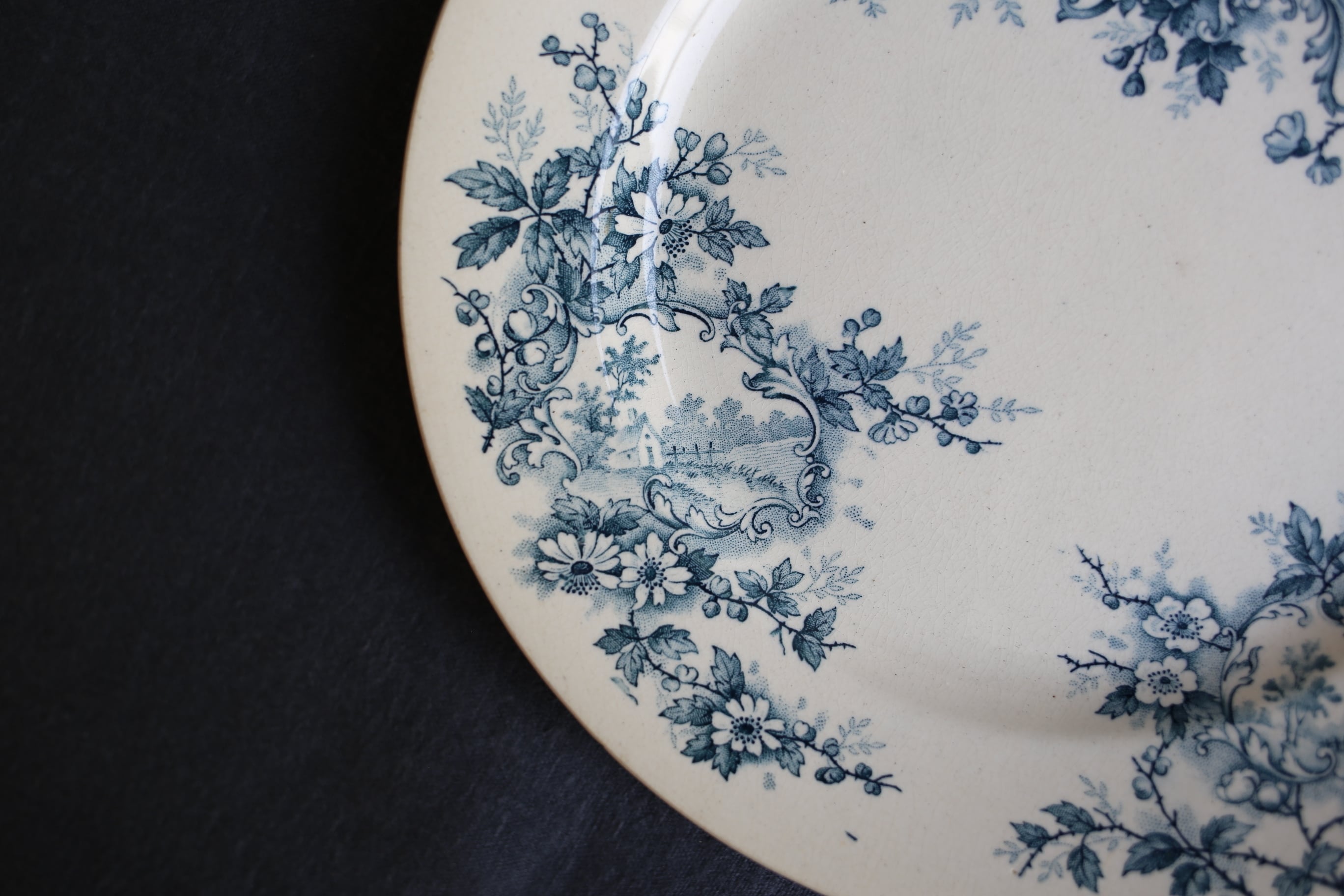 フランス アンティーク Choisy le Roi ショワジールロワ『POMPADOUR