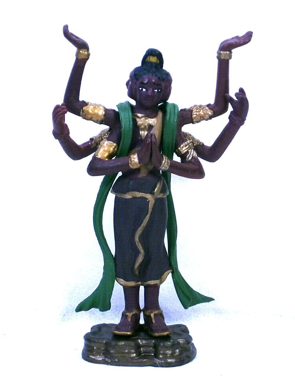 仏像フィギュア 密教曼荼羅 5種類セット品 (単色バージョン) ミニ