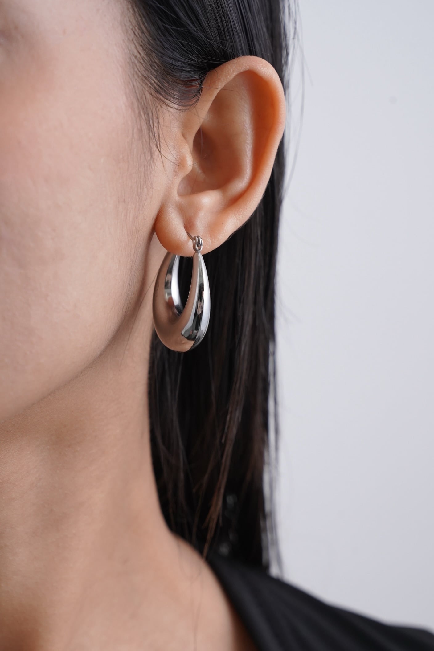 316L Shape pierce［silver］#p106 | namuel