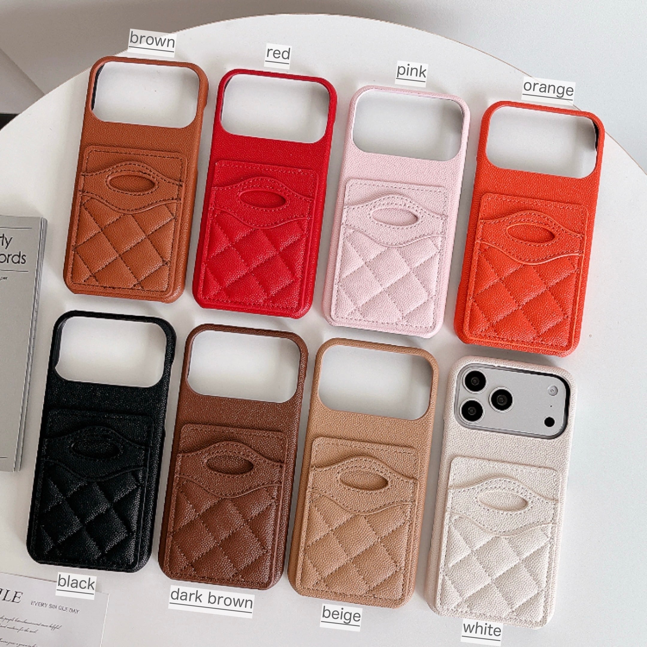 チェック柄 iphone 17 16 15 14 13 ケース キルティング PUレザー