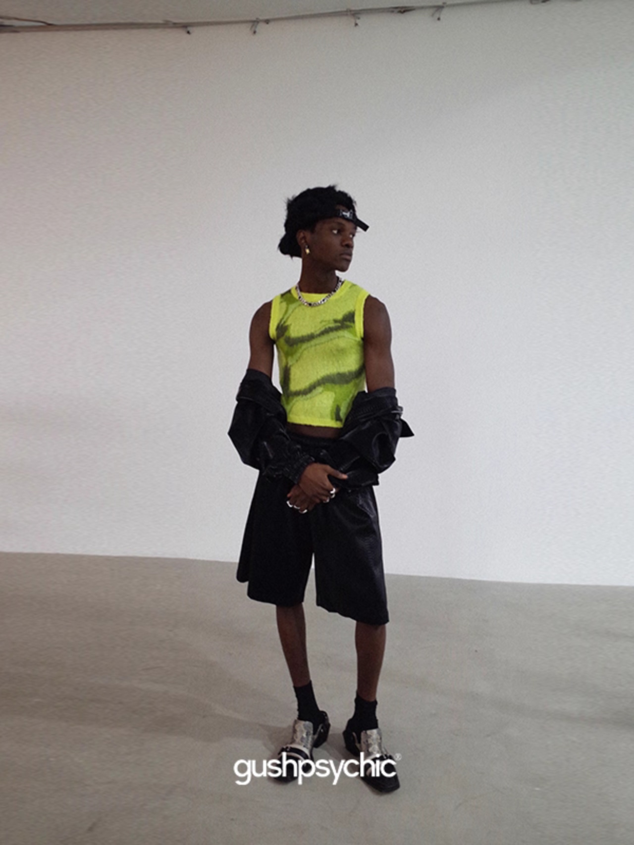 gushpsychic Artificial Plush Camp Cap