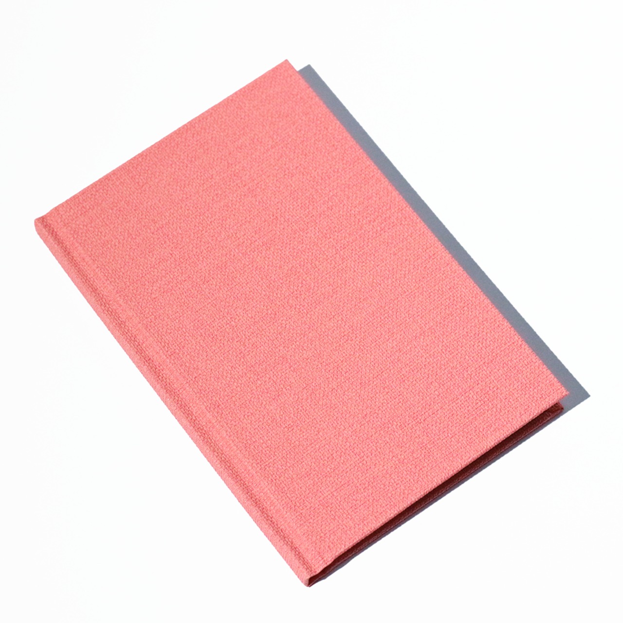 Multi-log note - 【ドット方眼・五段階評価】北欧オレンジ / A6変形 / ハードカバーノート