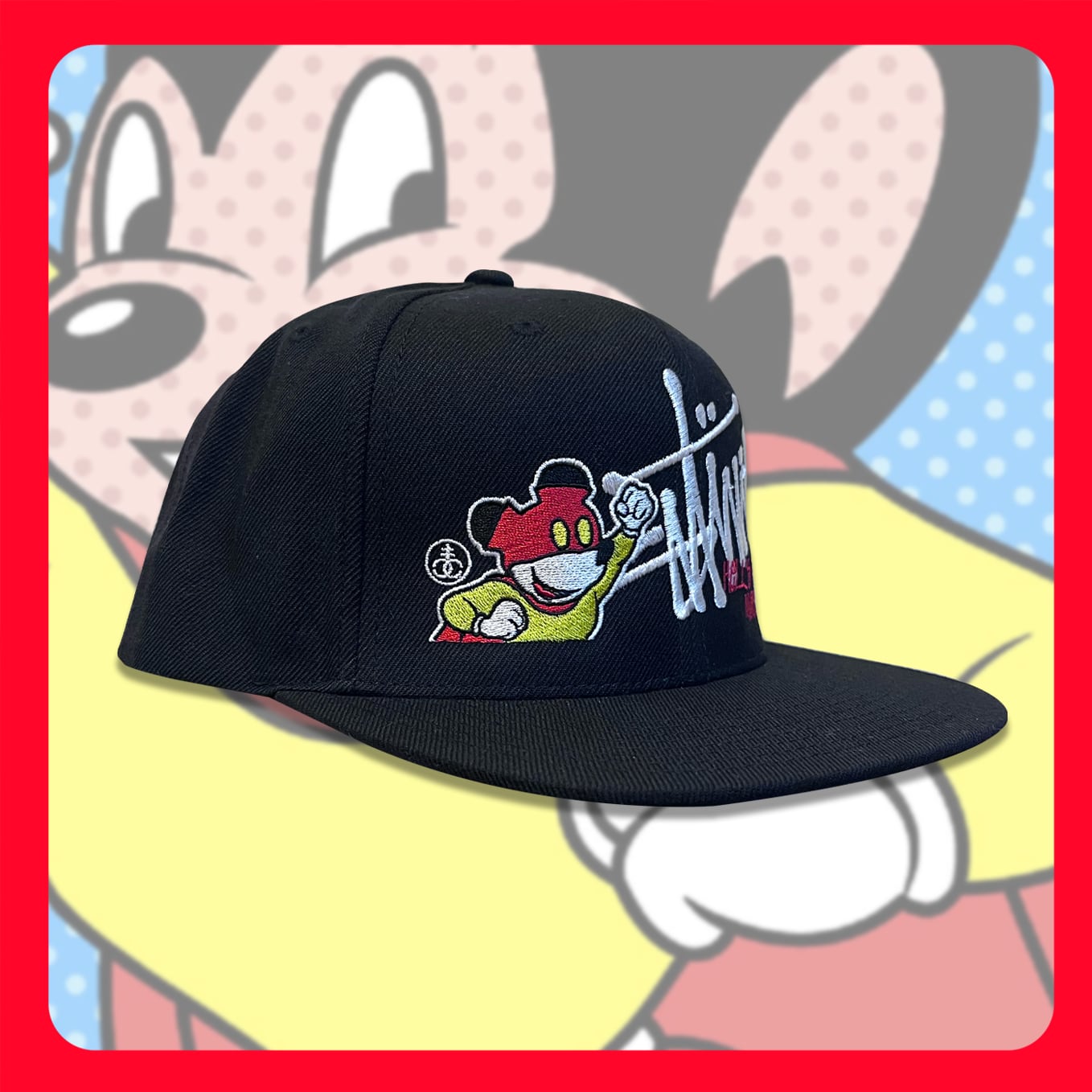 【HANG】SATANITY MOUSE THE HELL'S FAMOUS cap